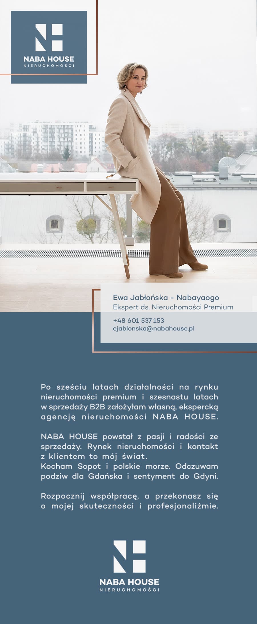 Agencja nieruchomości Sopot NABA HOUSE biuro sprzedaż - Sopot