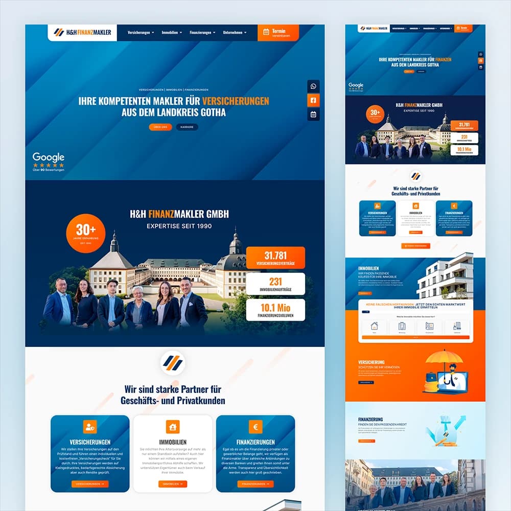 H & H FinanzMakler GmbH - Immobilien / Versicherungen - Gotha