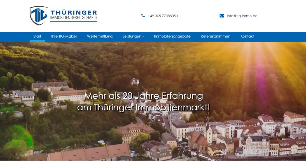 TIG Thüringer Immobiliengesellschaft mbH - Gera