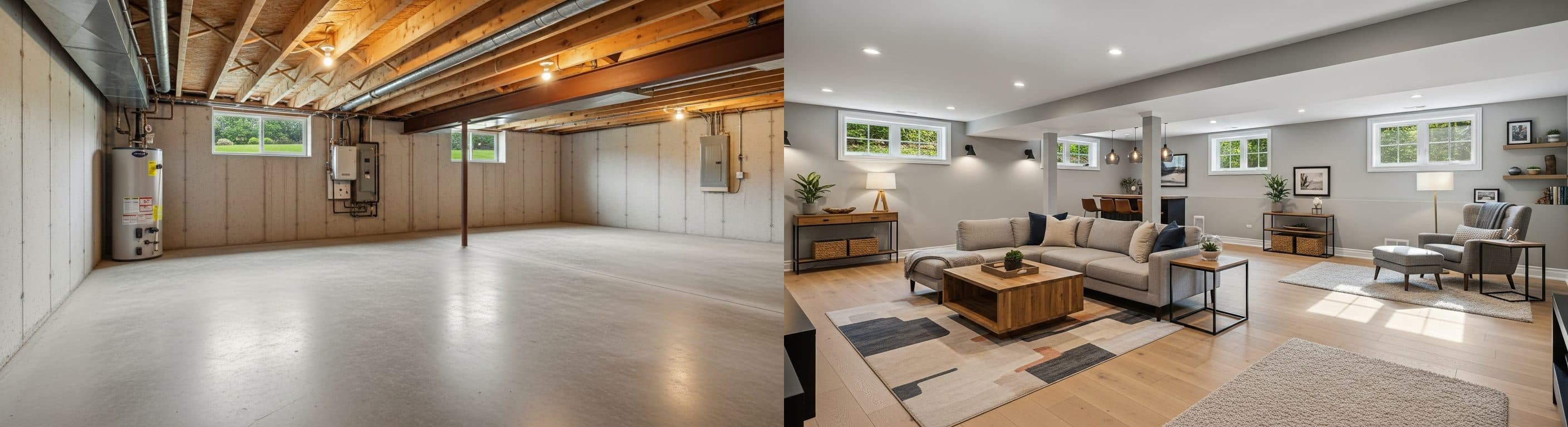 قبو: قبل وبعد التنسيق الافتراضي