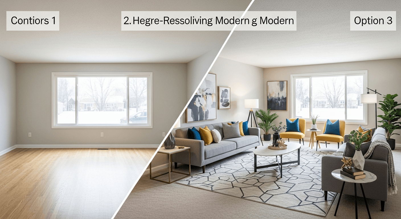 Dhoma e Ndenjes: para vs pas skenimit virtual