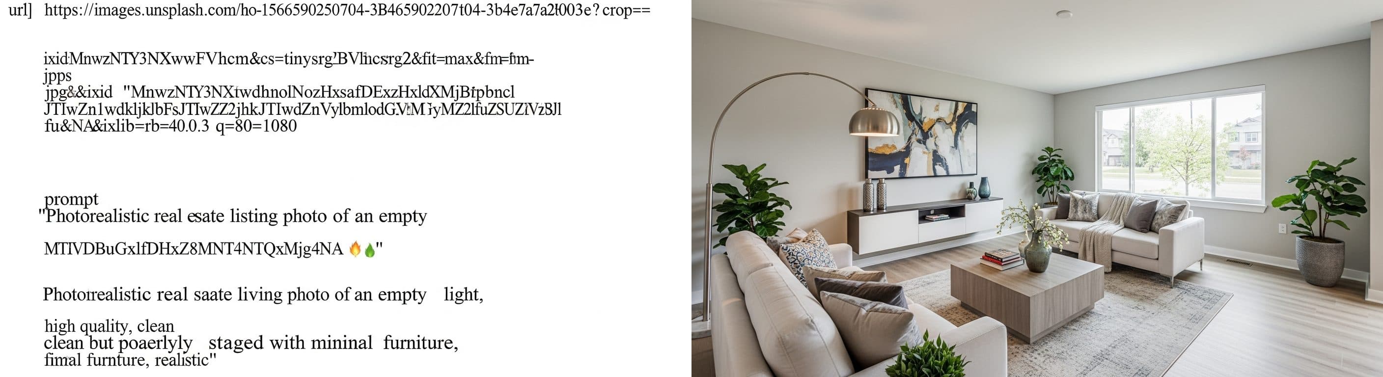 غرفة المعيشة: قبل وبعد التنسيق الافتراضي