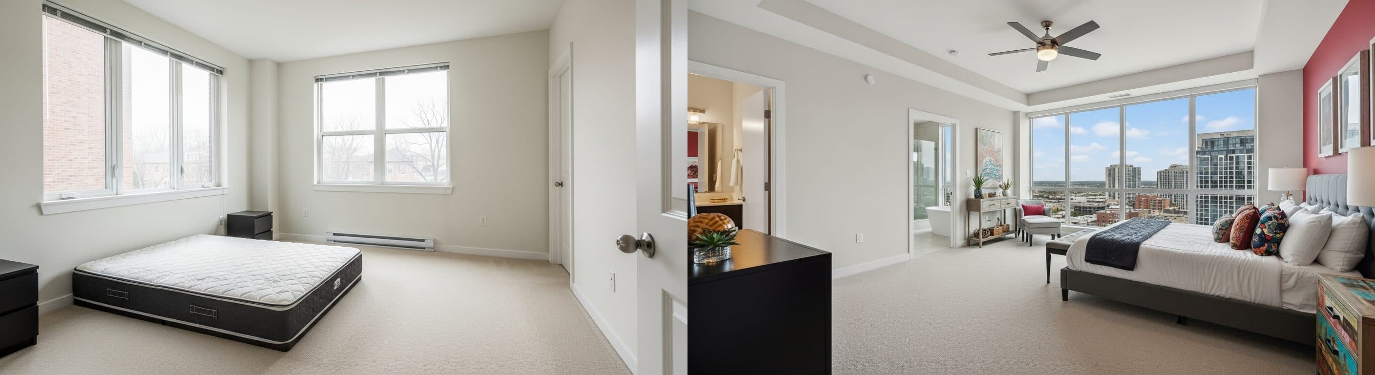 Dhomë Gjumi: para vs pas skenimit virtual