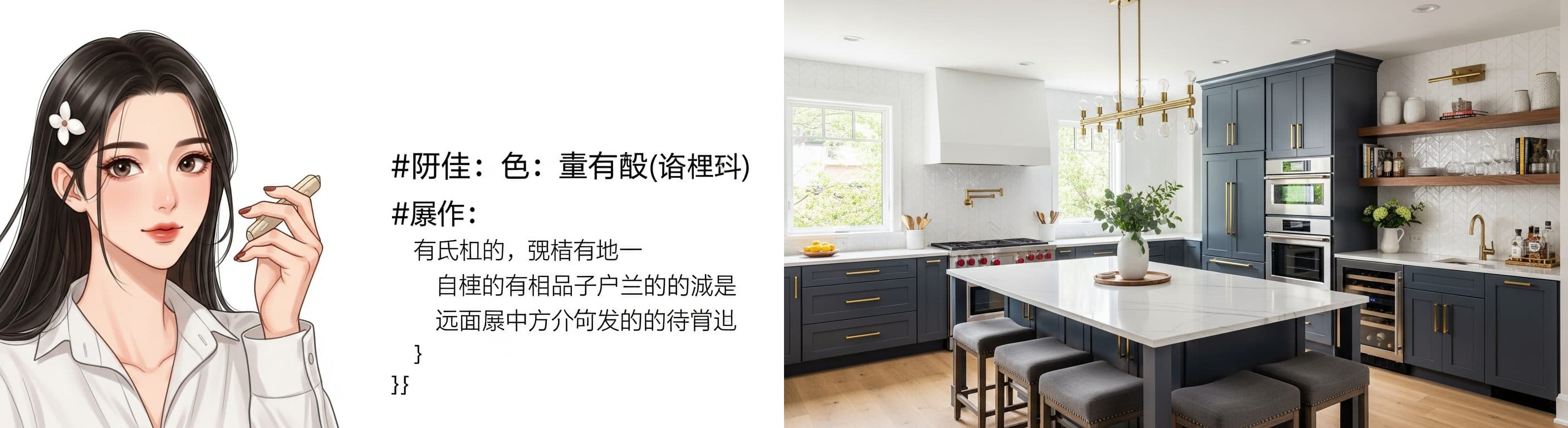 Кухня: преди срещу след виртуален стайлинг